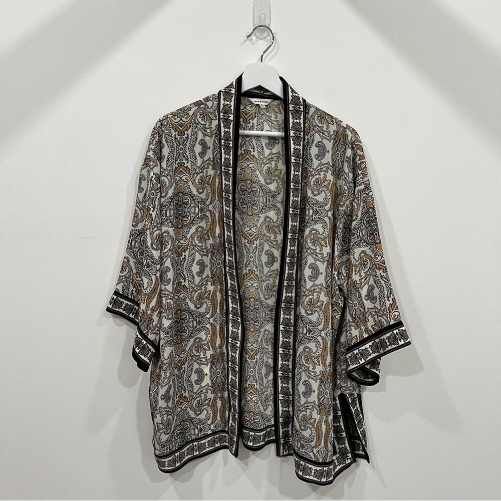 Max Studio Print Kimono
